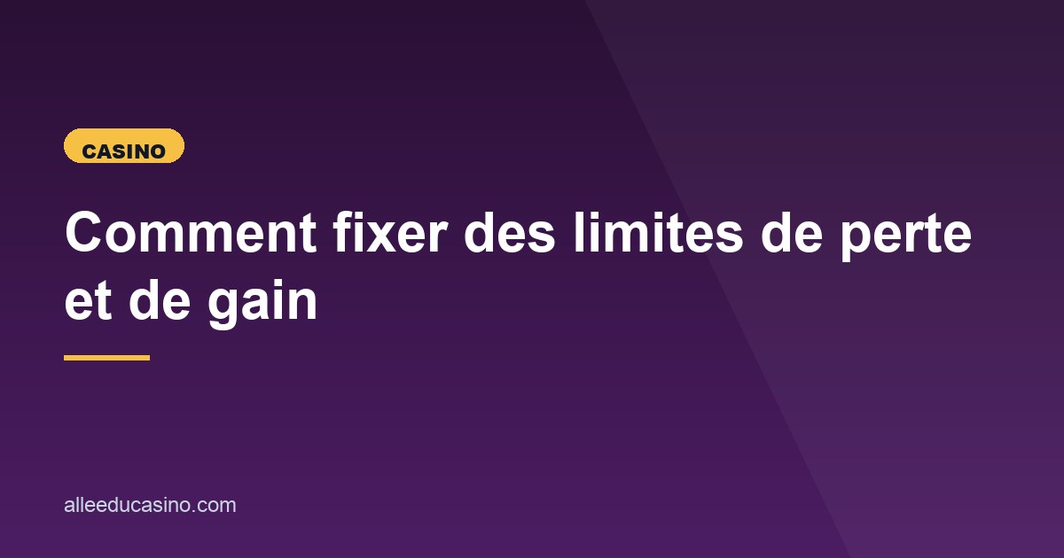 Illustration de l'article consacré aux limites de jeu